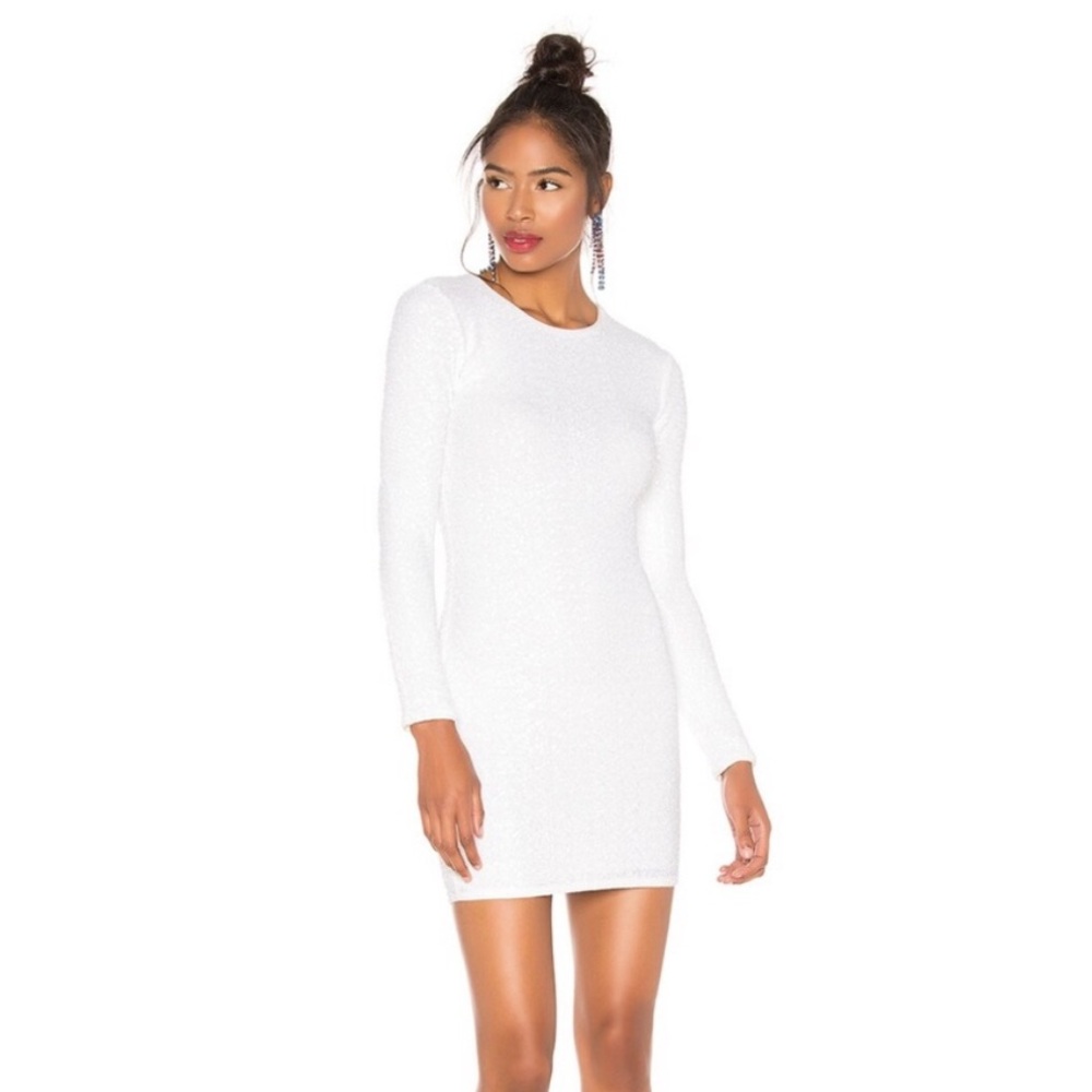 Bailey 44 White sequin dress